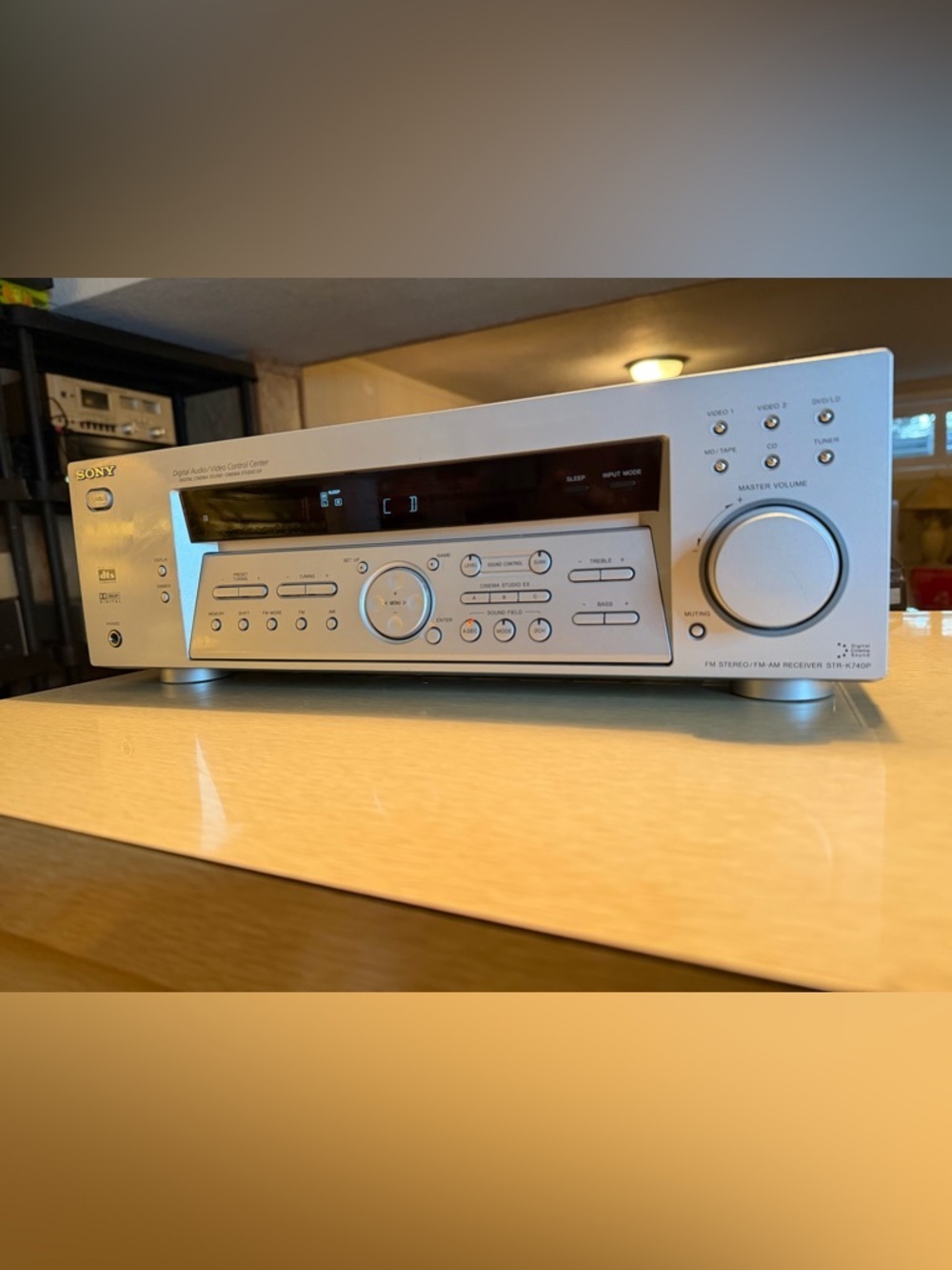 Vintage Sony Stereo Receiver STR-K740P Surround Sound Digital 80WPC SERVICED🎶 - Picture 3 of 8
